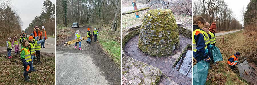 Müll sammeln in Büchelberg