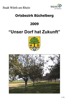 Titelblatt "Unser Dorf hat Zukunft"