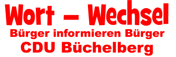 Wort-Wechsel CDU Büchelberg